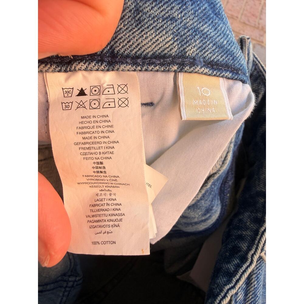 Michael Kors Dusk Blue Wash Jeans Size 10 NWT - Picture 6 of 7